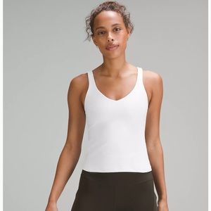 lululemon Align™ Waist-Length Tank Top size 6 white